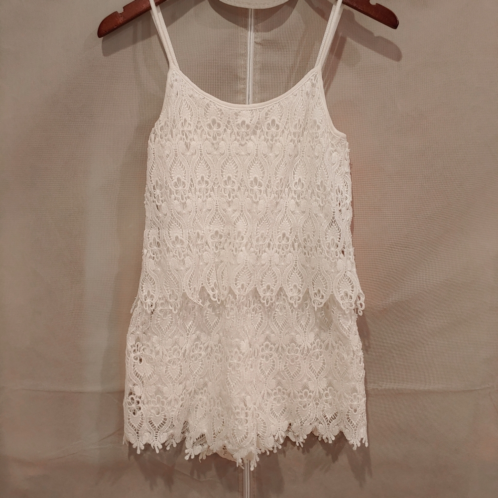 Lace Romper